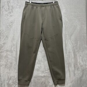 Brady Men's Textured Tech Jogger Pants Size XL Elastic‎ Waist Brown